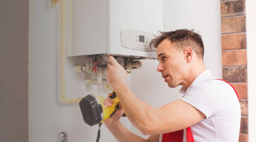 Professional water heater repair in Andreas, PA